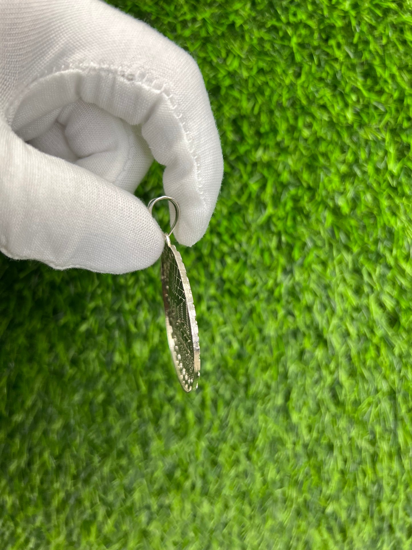 Round Nugget Last Supper Pendant