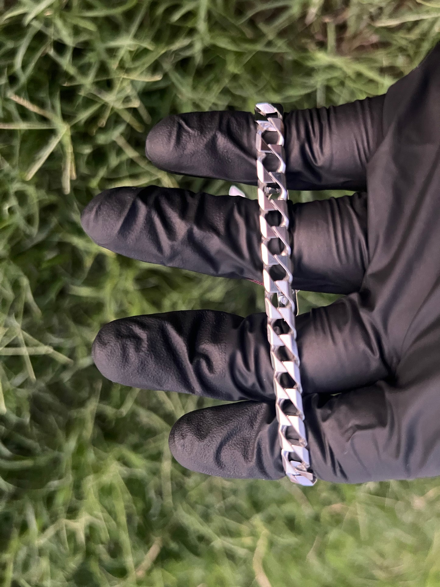 6.5mm Square Curb Bracelet 