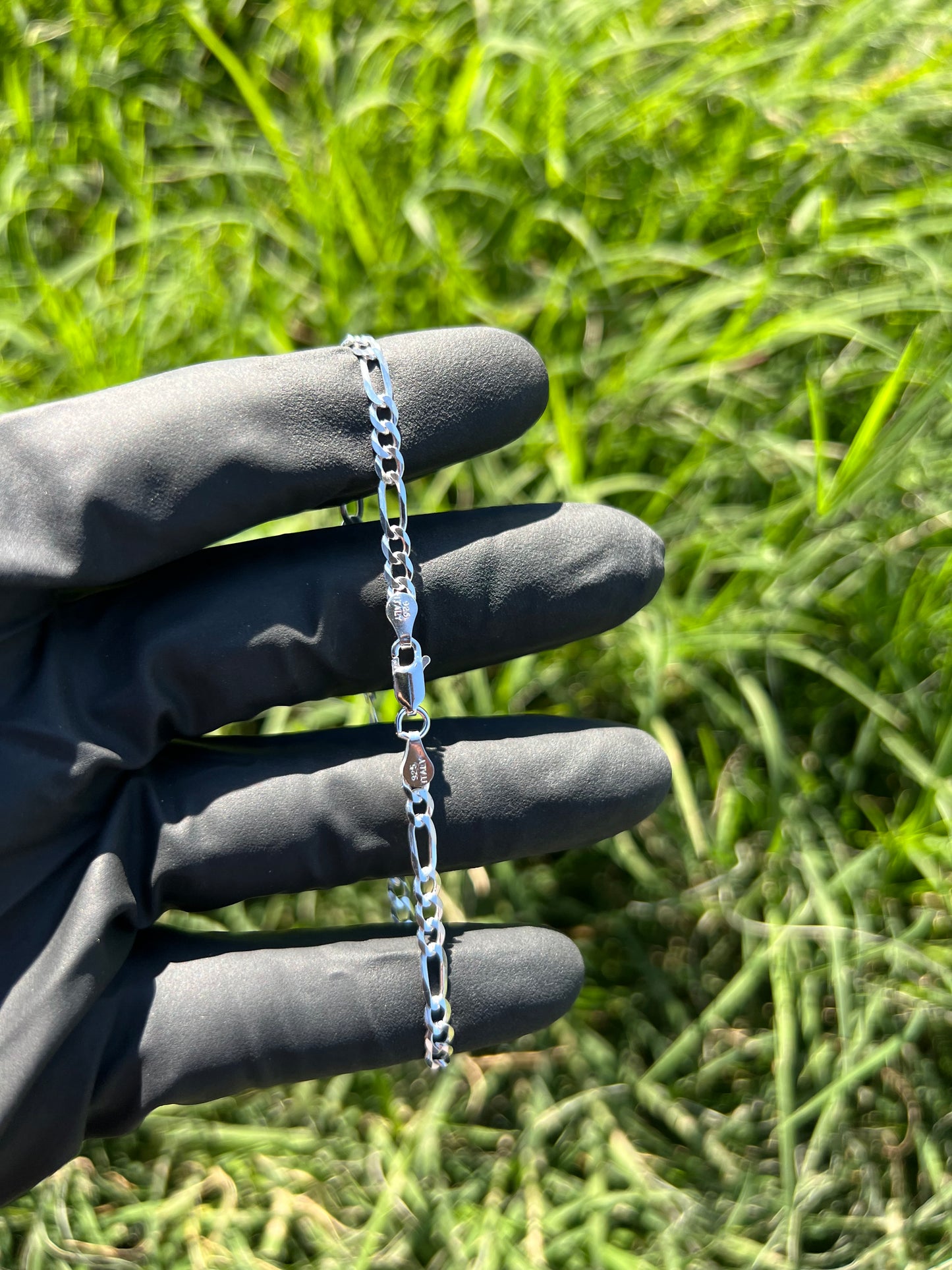 3.9mm Figaro Bracelet￼