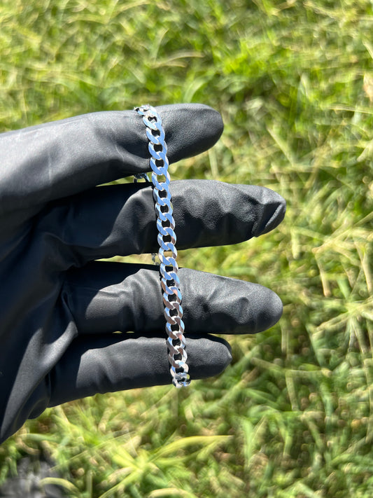 5.9mm Curb Diamond Cut Bracelet