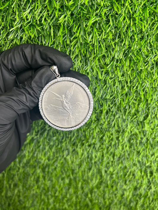 CZ Centenario Pendant .999 Silver