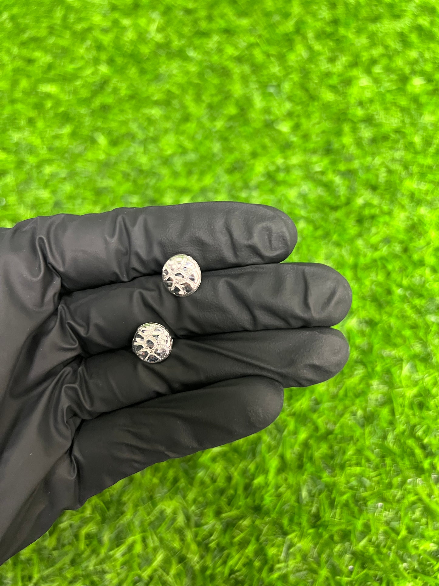 Round Nugget Earrings