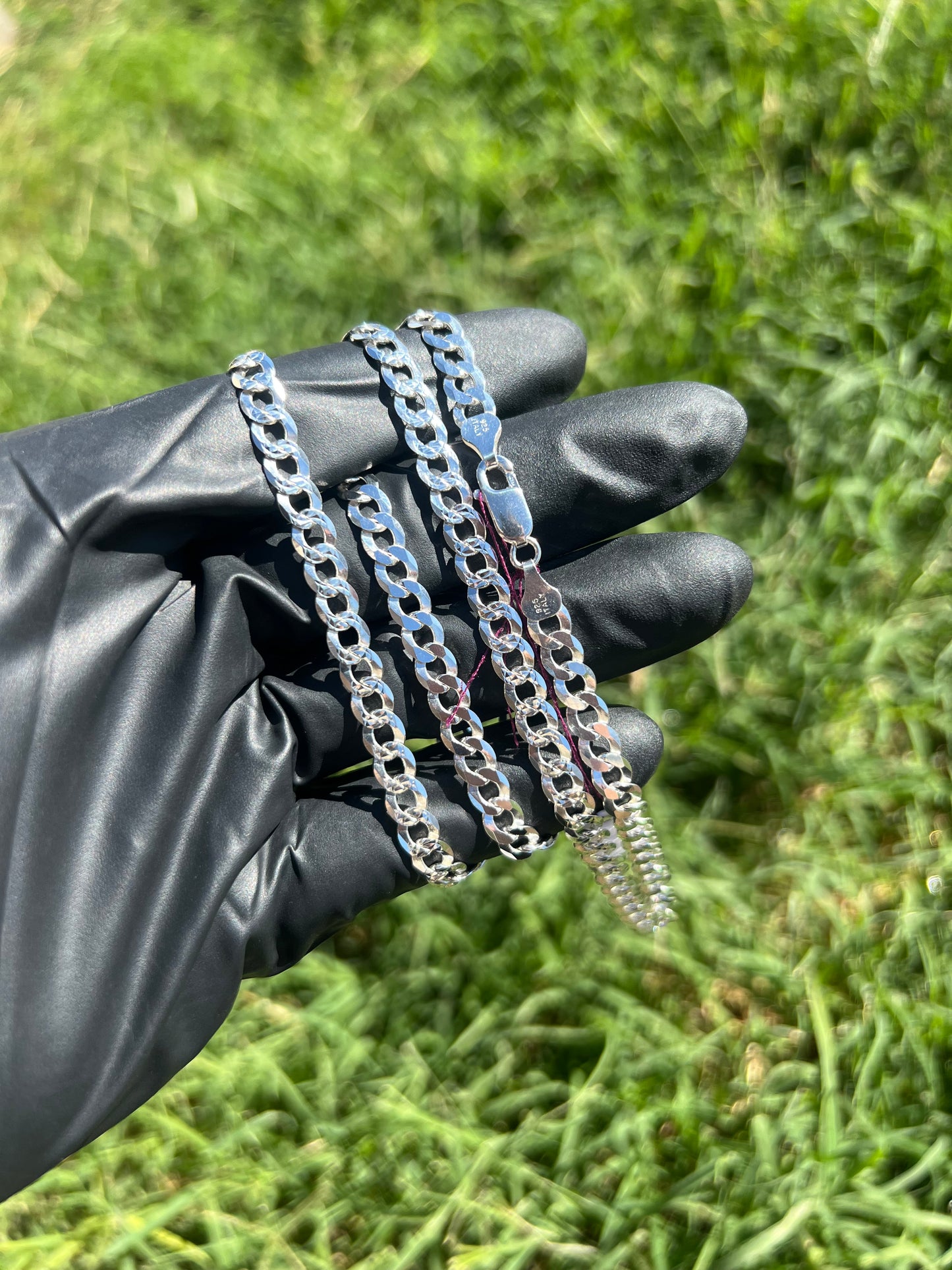 6.1mm Curb Diamond Cut Chain ￼