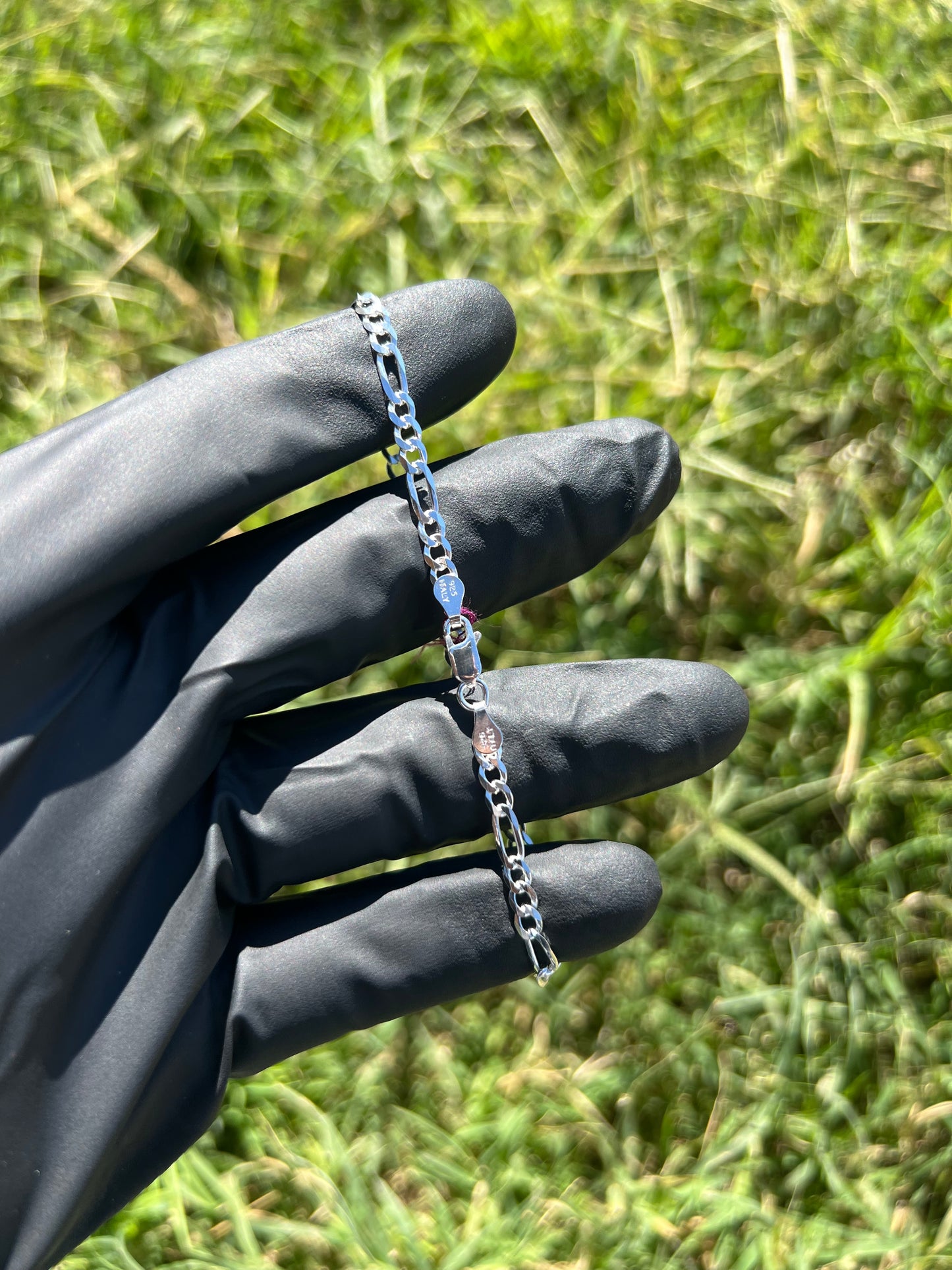 3.7mm Figaro Bracelet￼