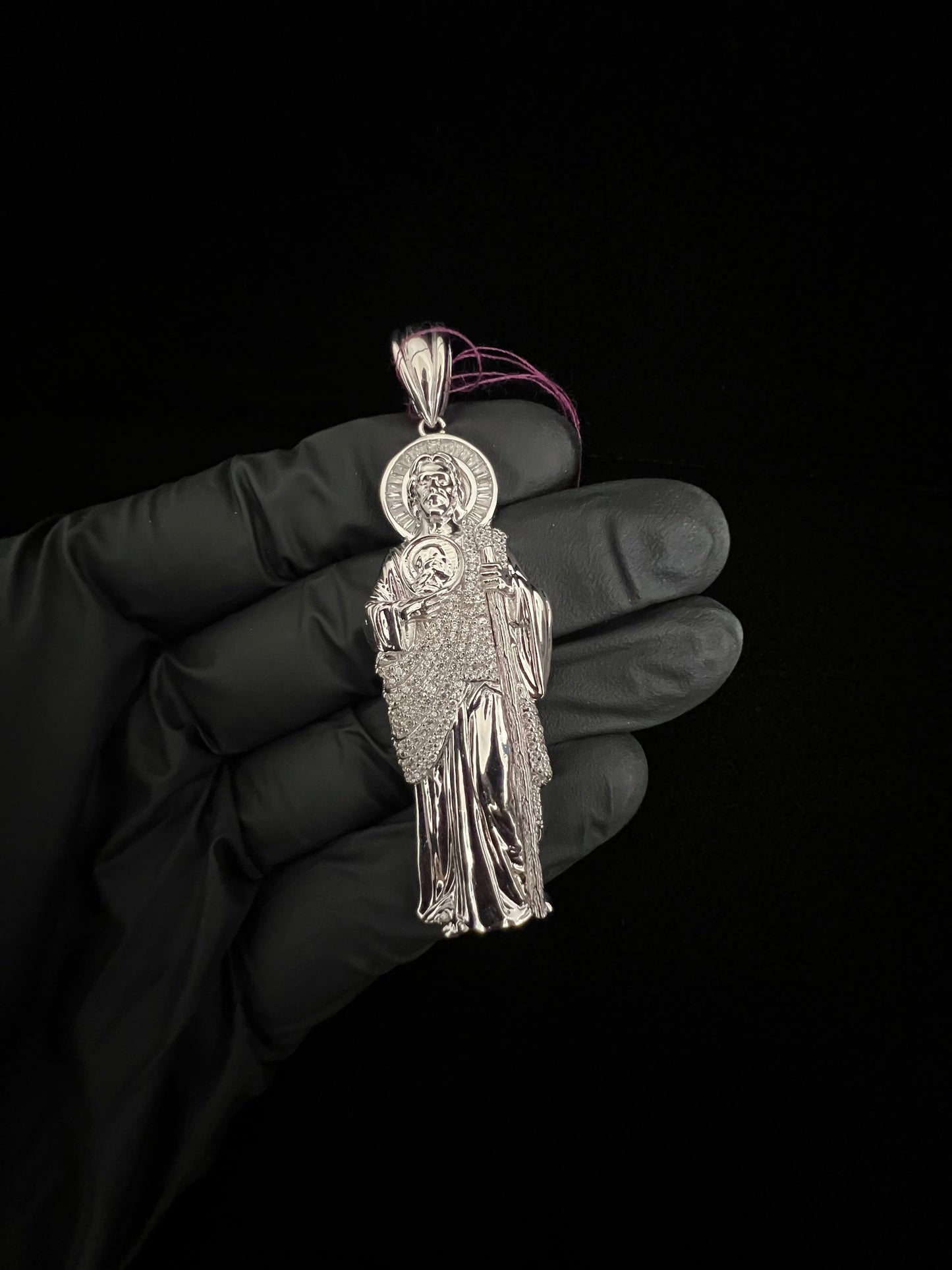 Saint Jude CZ pendant ￼