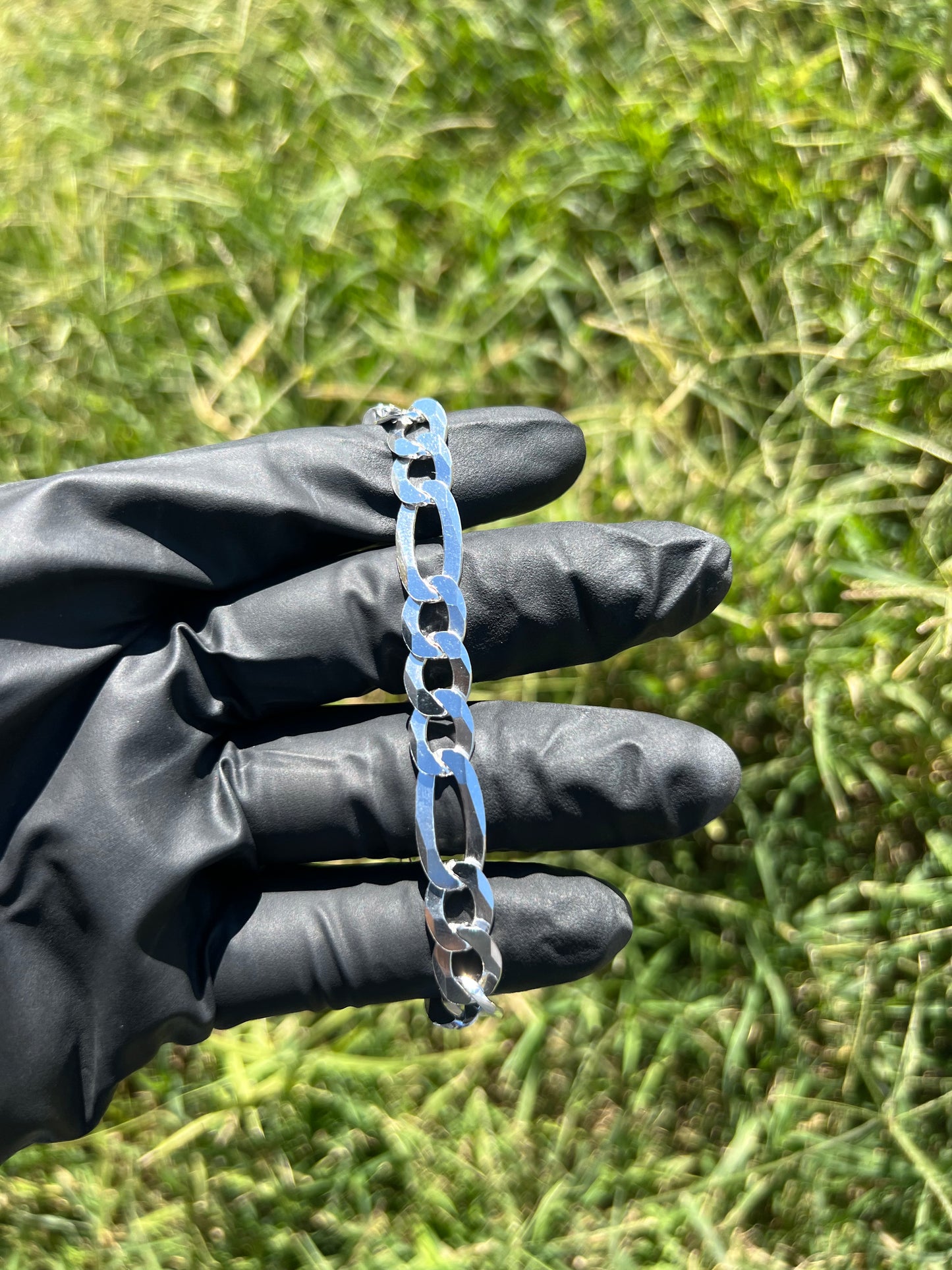 10mm Figaro Bracelet ￼