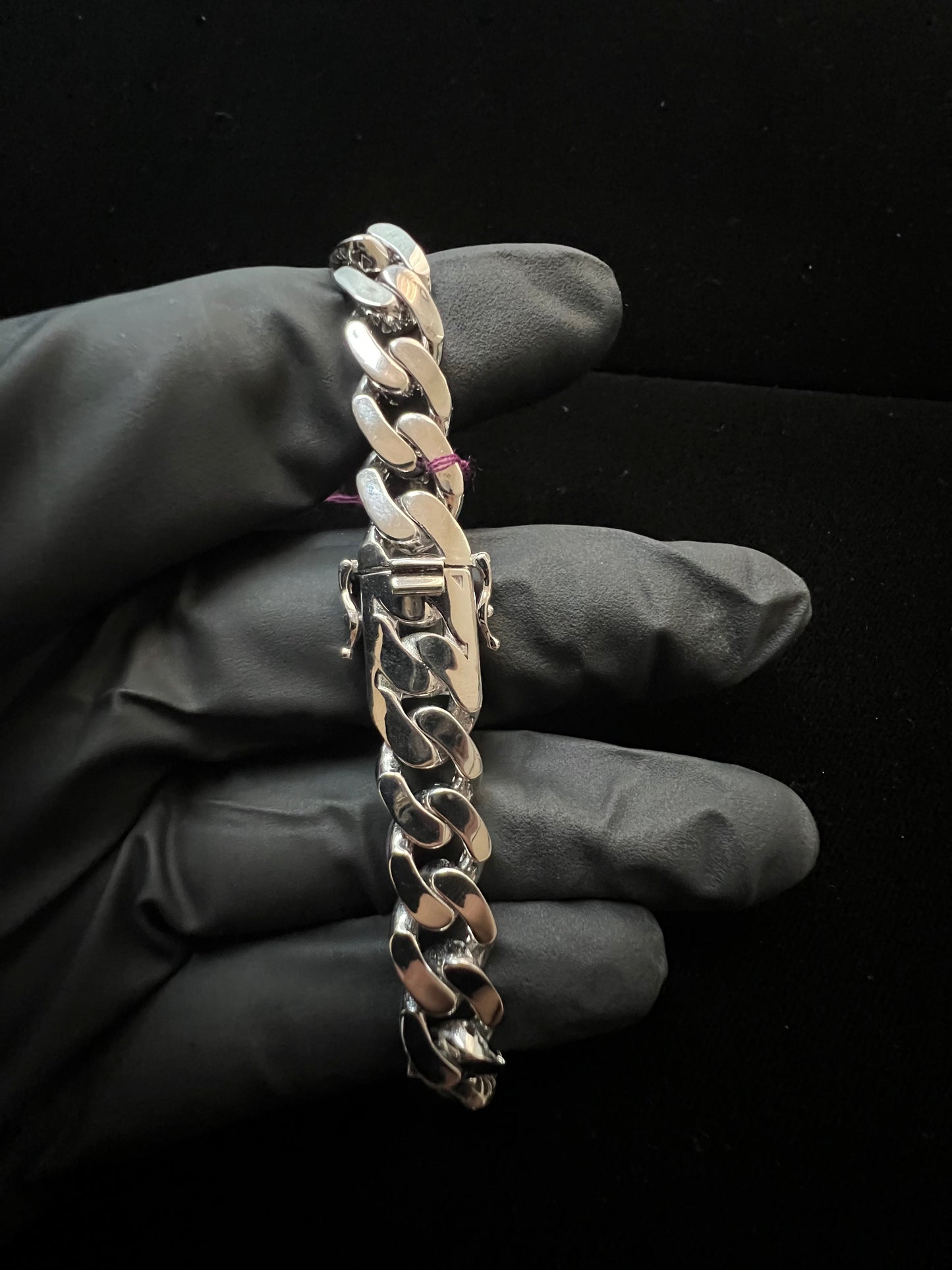 10.2mm Hollow Miami Cuban Bracelet ￼