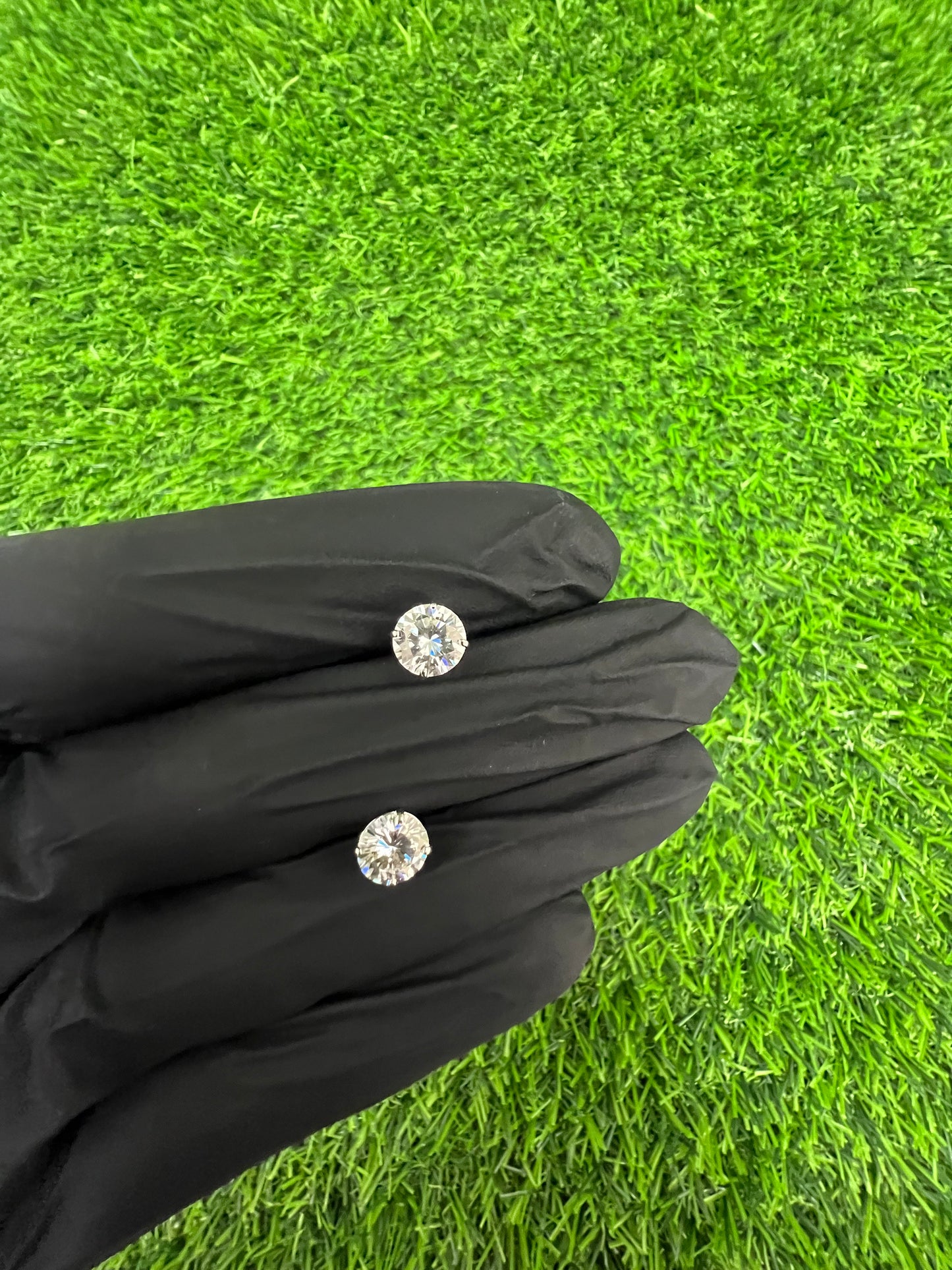 Moissanite Earrings ￼