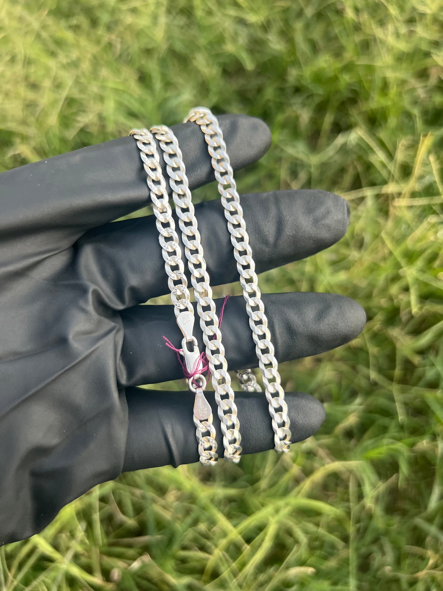 5.2mm Diamond Cut Curb Chain￼