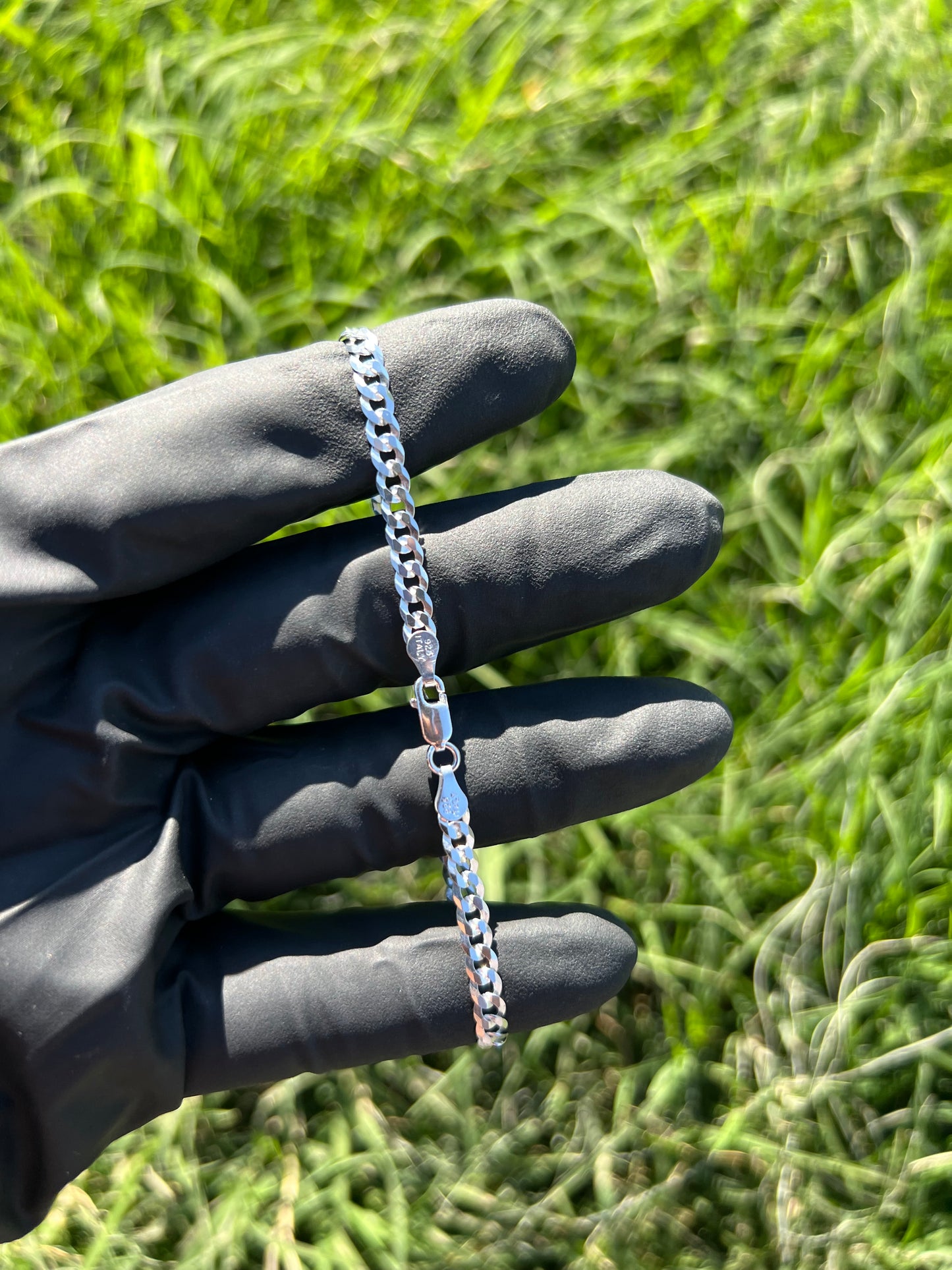 4.1mm Curb Bracelet ￼