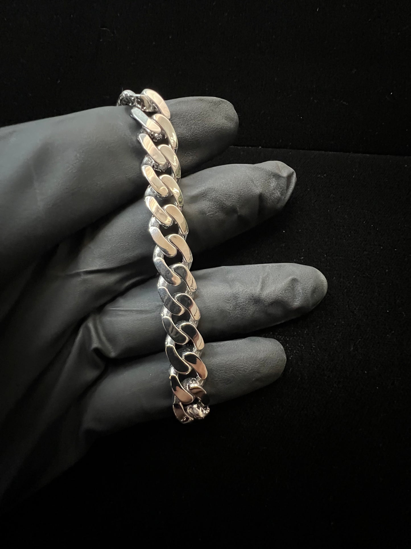 10.2mm Hollow Miami Cuban Bracelet ￼