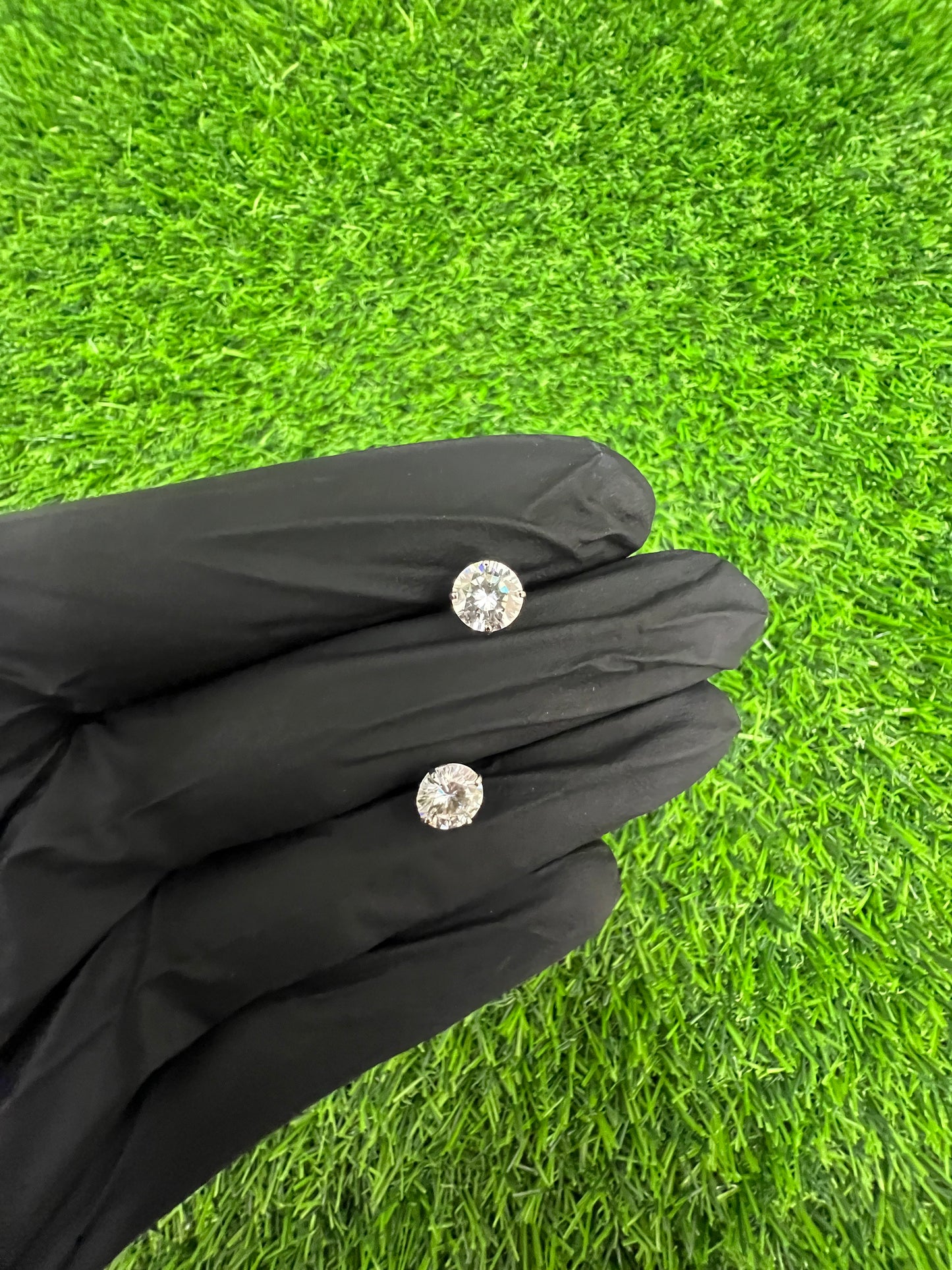 Moissanite Earrings ￼