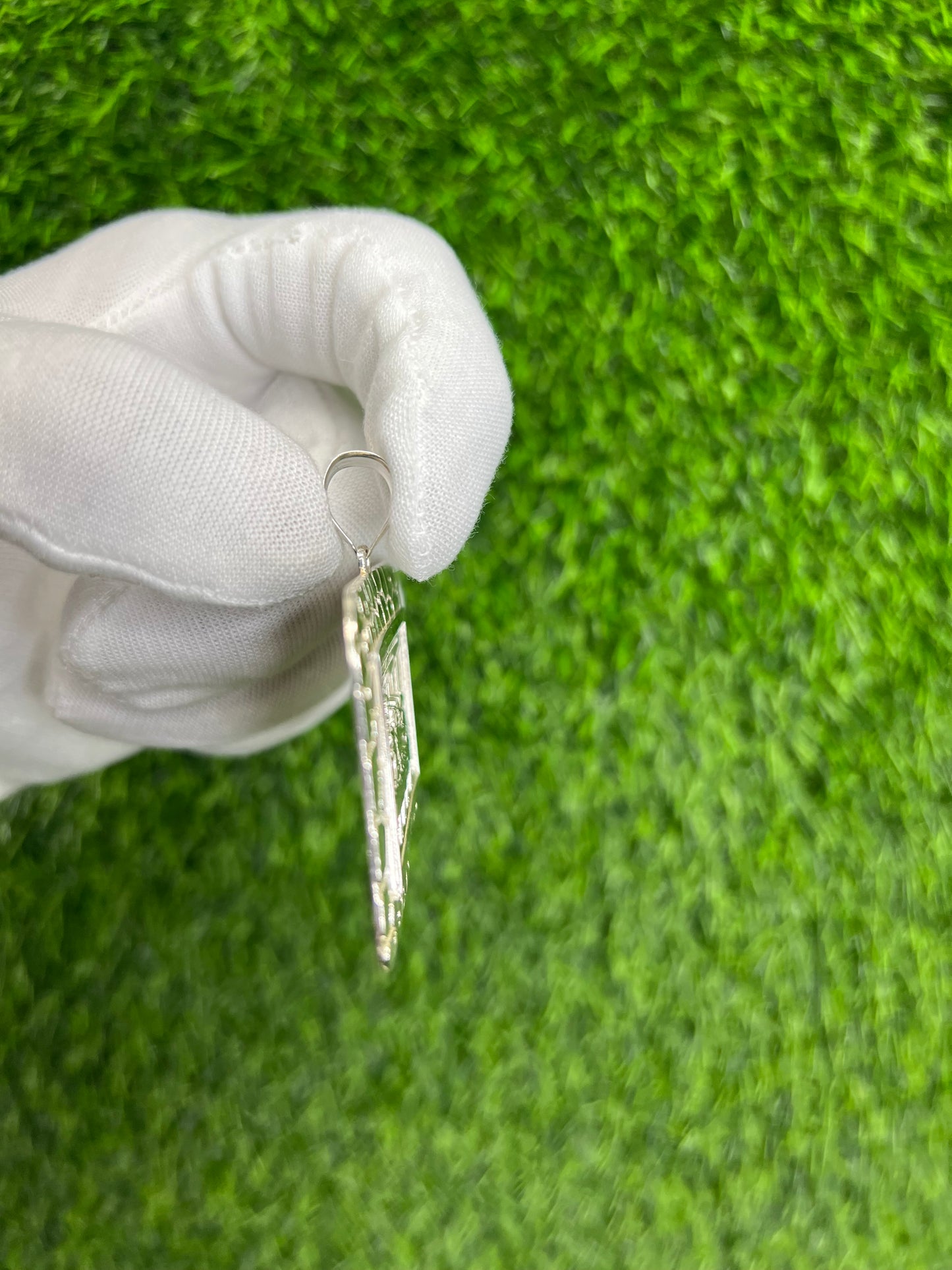 Square Nugget Last Supper Pendant