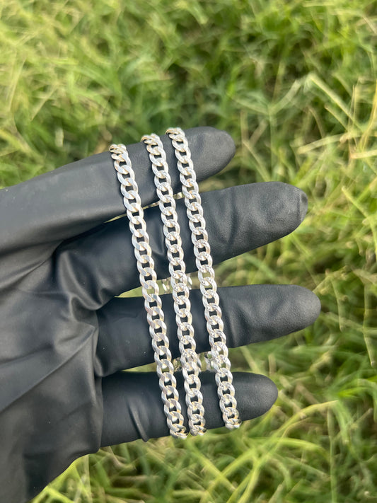 5.2mm Diamond Cut Curb Chain￼