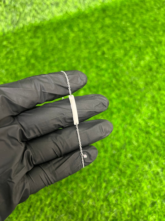 Baby Bracelet Pink CZ ￼