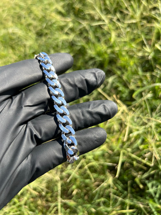 10.2mm Hollow Miami Cuban Bracelet ￼