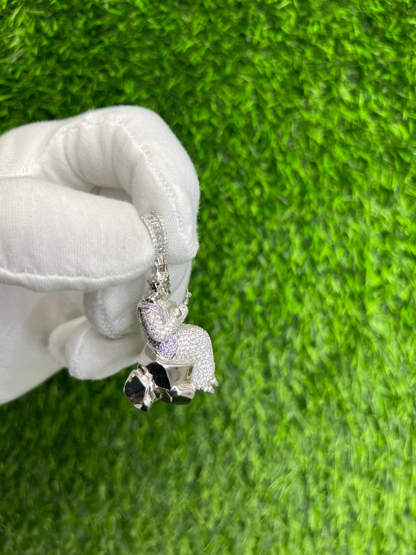 Jesus Teaching On A Rock Pendant