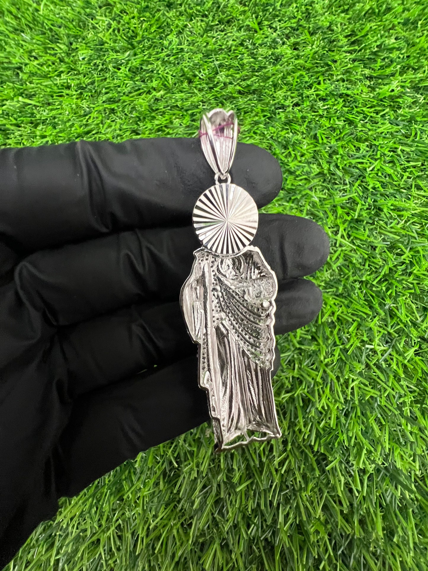 Saint Jude CZ pendant ￼