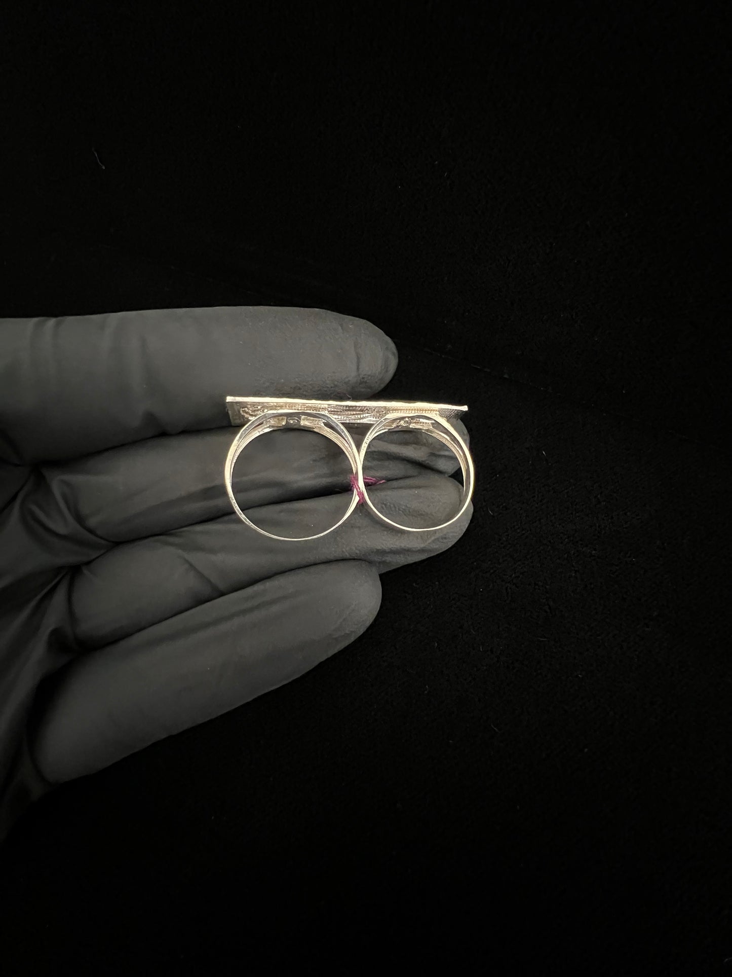 Double Virgin Mary Ring