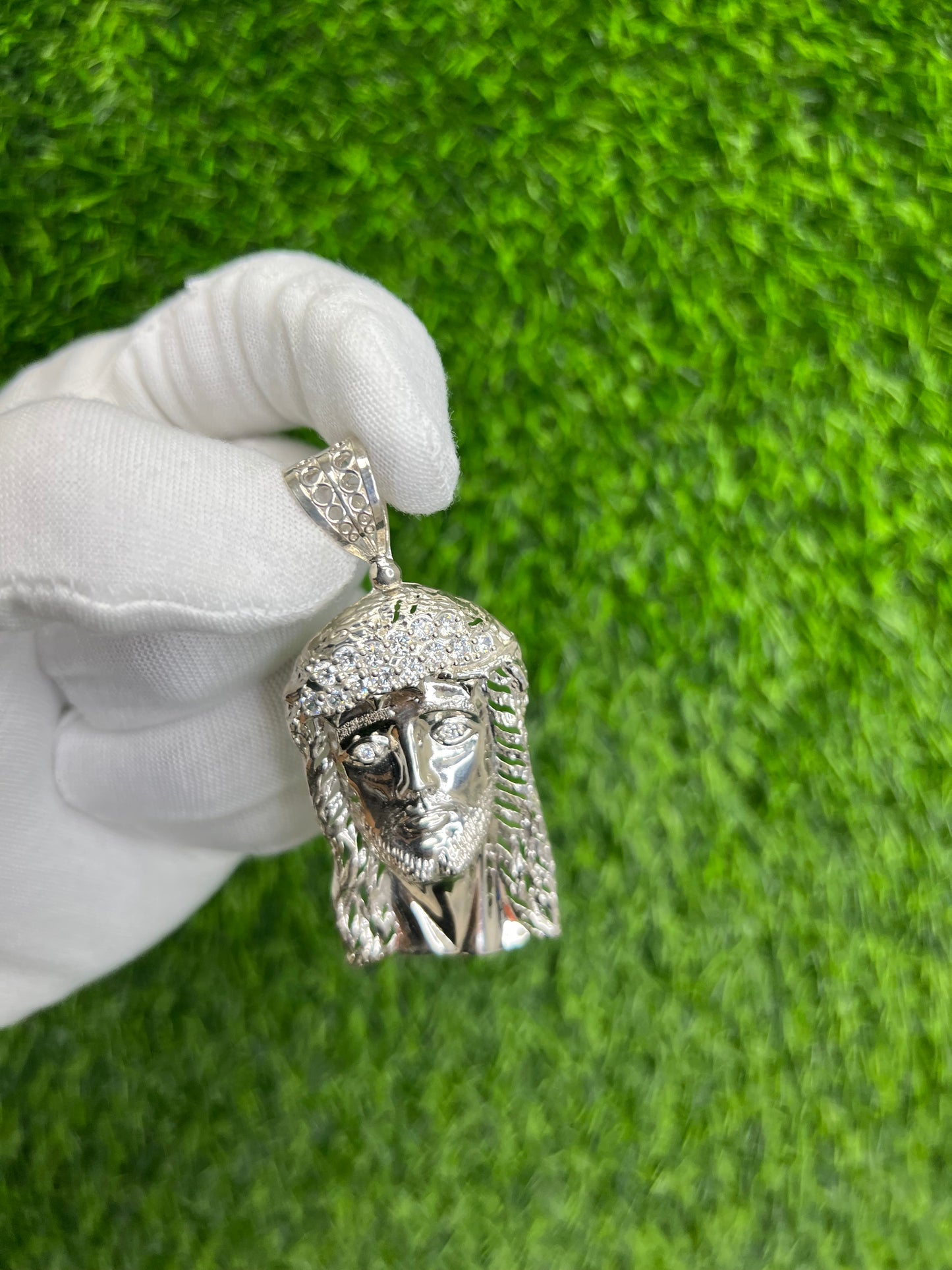 Tight CZ Jesus Crown