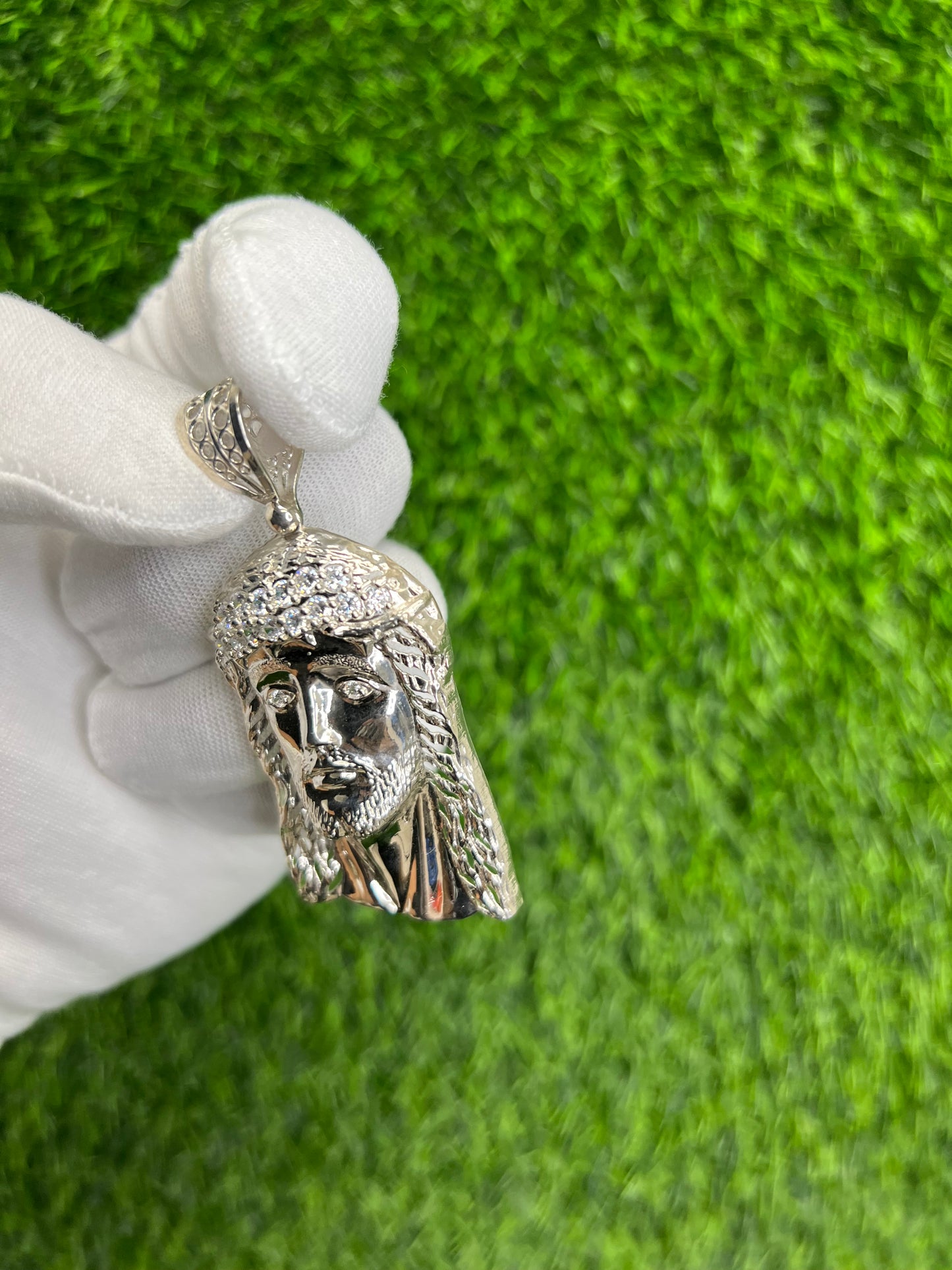 Tight CZ Jesus Crown