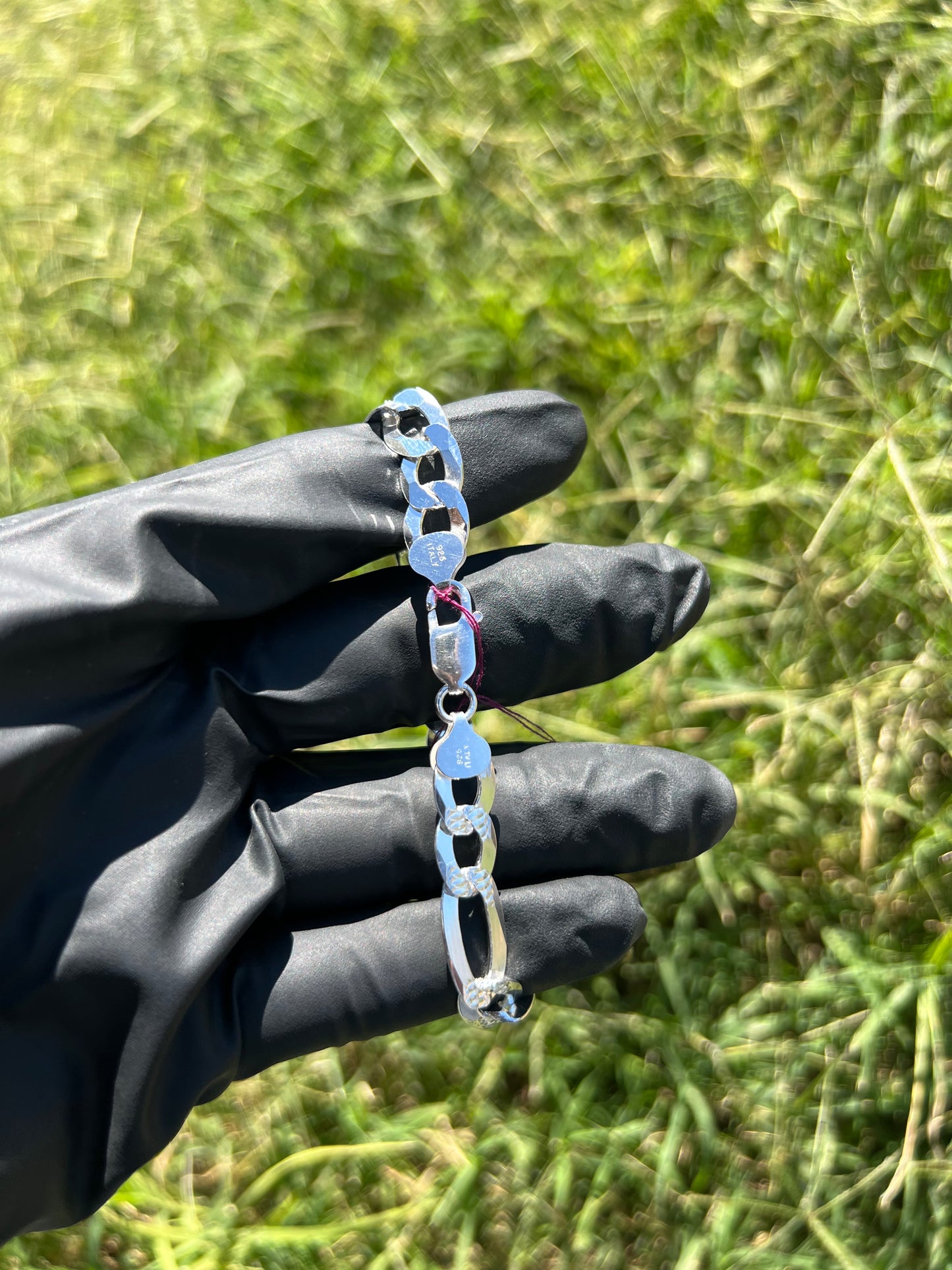 10mm Figaro Bracelet ￼