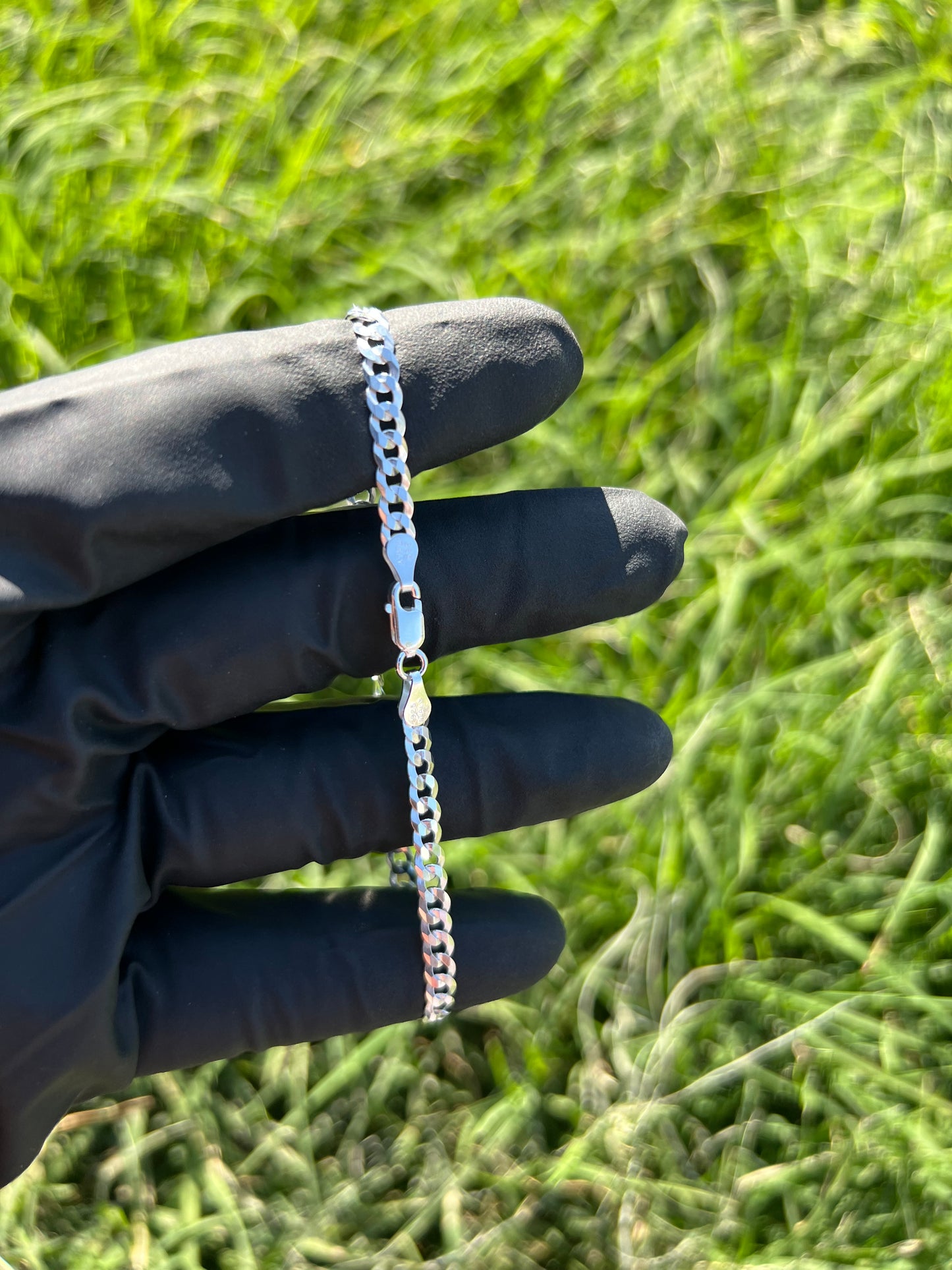 4.1mm Curb Bracelet ￼